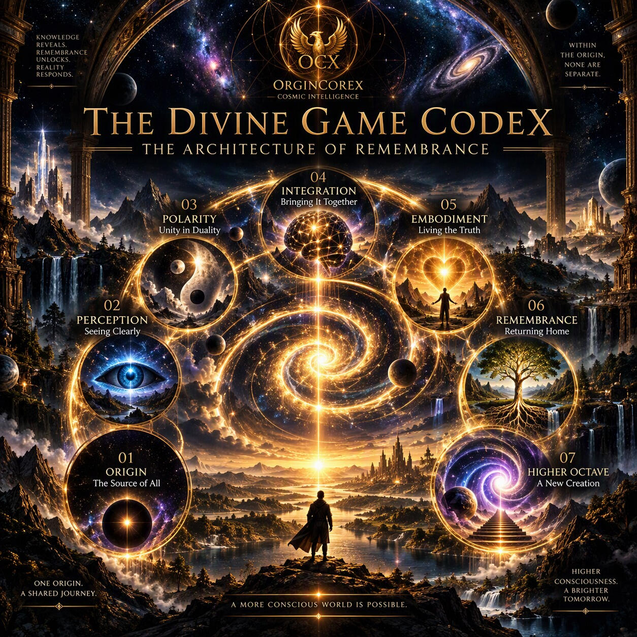 OrginCoreX – The Axis of Awakening, a journey into consciousness, remembrance, embodiment and a more conscious world.